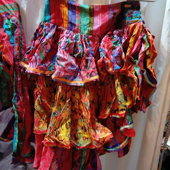 COPY - Dosa kerby? Very pretty top and skirt  top size 36 skirt 34 colorful! vi… - Picture 9 of 13
